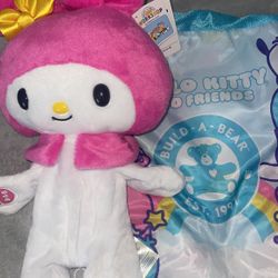 Sanrio My Melody Build A Bear (Bag Included) 