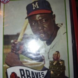 VINTAGE HANK AARON  BASEBALL CARD