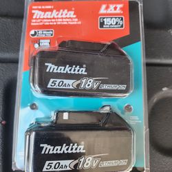 Makita 18V LXT Batteries 2 Pack