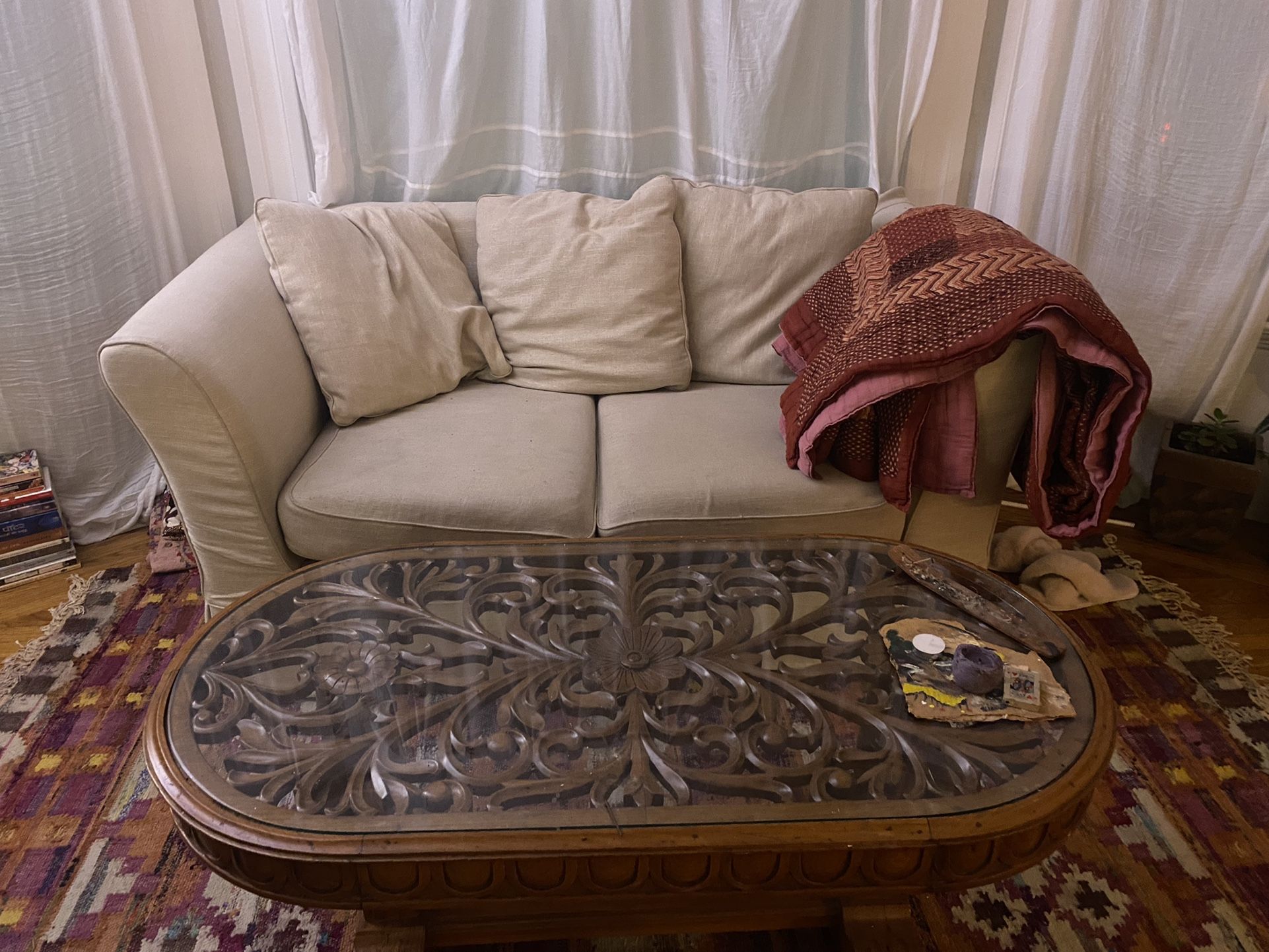 Comfy Fluffy Couch