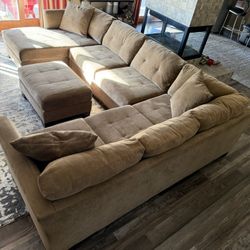 Microfiber Sectional Couch