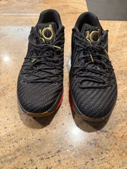 Nike KD Basketball Sneakers Black Gold - Men’s US 17