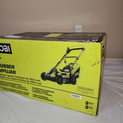 Ryobi 13 In. 11 Amp Corder Electric Walk Behind Push Lawn