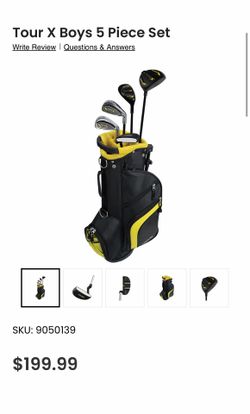 Tour X Kids golf set