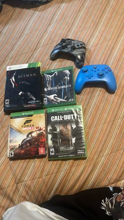 Xbox 1 Games, And controllers