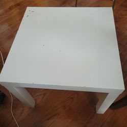 White Square Coffee Table