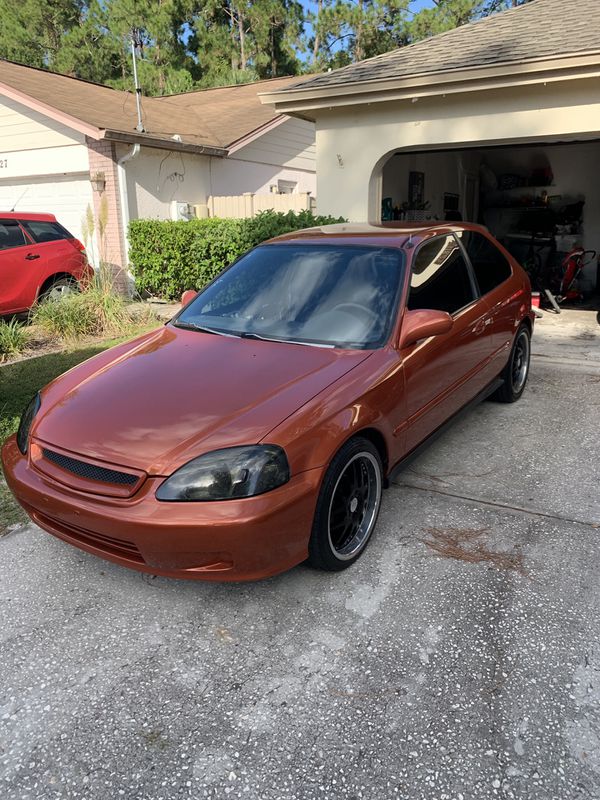 Honda Civic hatchback 98 for Sale in Tampa, FL OfferUp