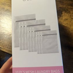 New mesh laundry bag, 10 pieces