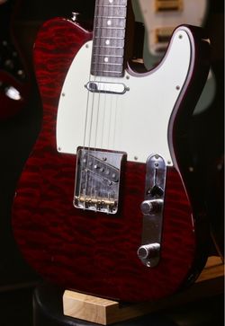 Fender Telecaster Trans Red quilt MIJ