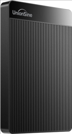 UnionSine 2TB Ultra Slim Portable External Hard Drive HDD-USB 3.0