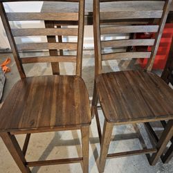 High-Top Table And Chairs