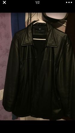Kenneth Cole Reaction leather jacket XL