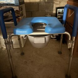 Ultimate Raised Padded Toilet Seat Commode 