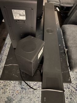Lg s95tr 9.1.5 sound bar, satellite speakers, sub