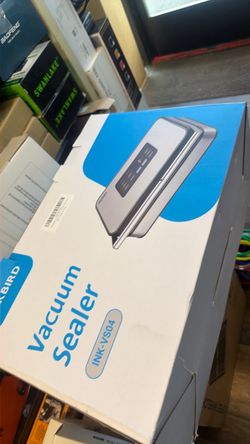 INKBIRD - Máquina selladora al vacío con bomba doble de 160W, sellador de vacío automático profesional completo para conservación de alimentos con ali