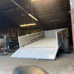 Tilt Bed Dump Trailer/dirtbike/atv/car Hauler