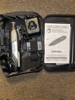 🔥 Dremel 8240 12V Max Cordless Rotary Tool Kit - Like New with Case & Charger! 🔋