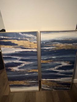 Navy wall art