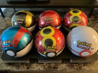 Pokemon Poke Ball Tins (6)