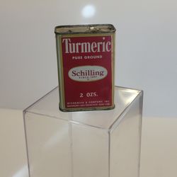 Vintage Turmeric Tin