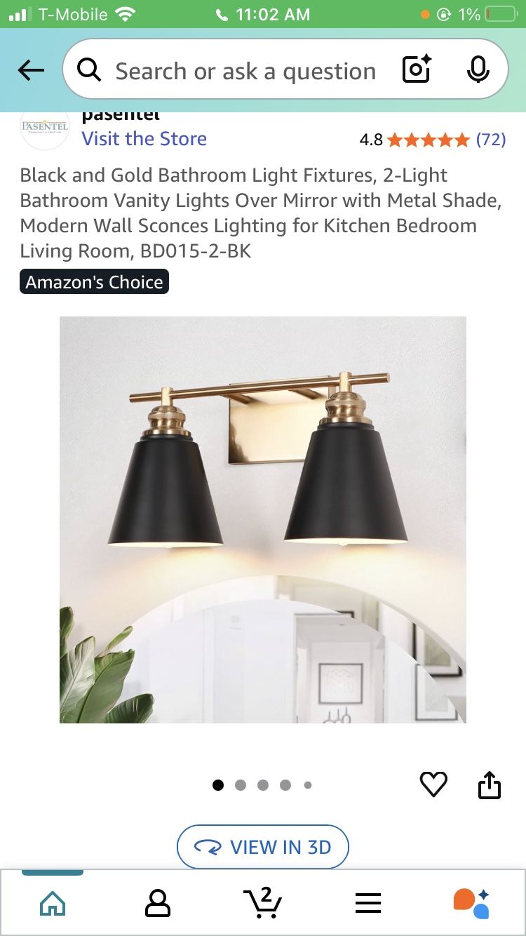 Bathroom Light Fixture