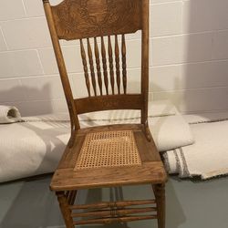 Nice Antique Oak Chair 