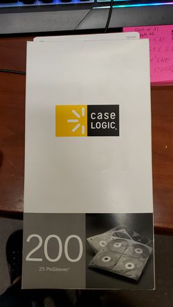 Case Logic 200, ProSleeves For CD Binders, Box of 25