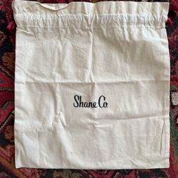Shane Co Jewelry Dust Bag New