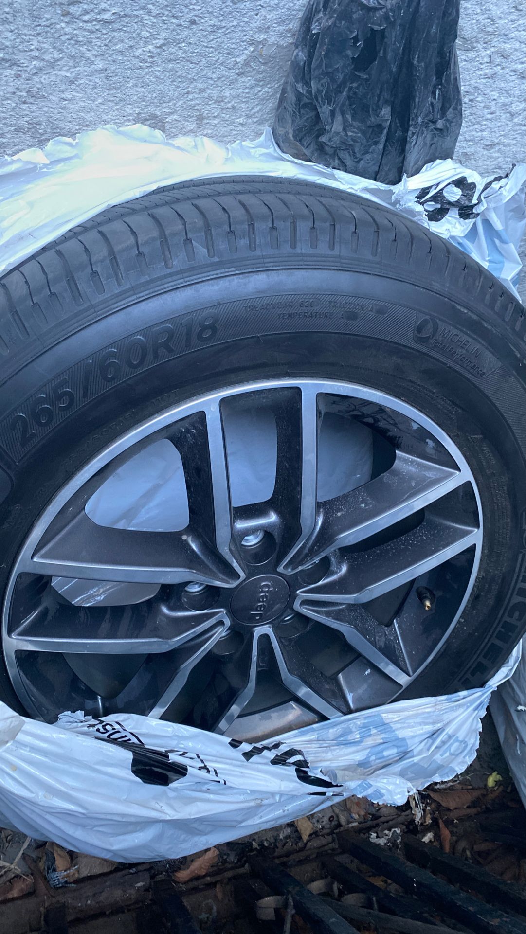 New stock 2019 grand Cherokee wheels/tires