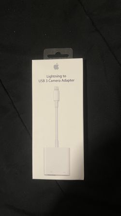 Lightning to USB 3 Camera Adapter