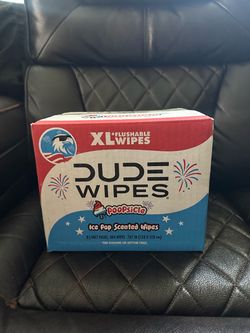 Dude Wipes XL Flushable Wipes Poopsicle Scented