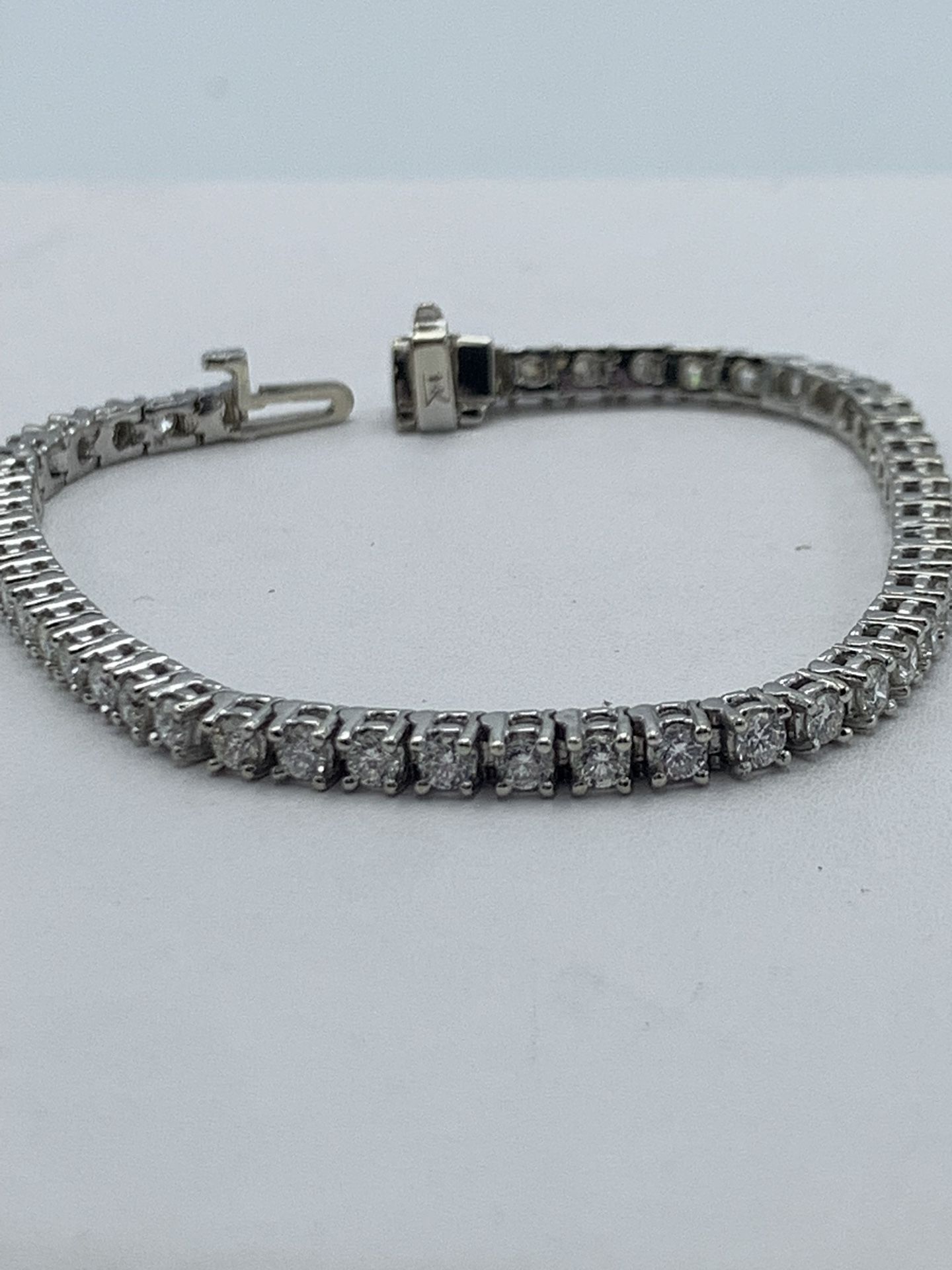14kt WG Diamond Tennis Bracelet