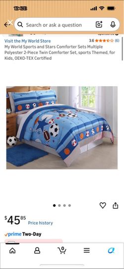 2 piece comforter set
