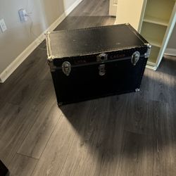 Black Storage Trunk