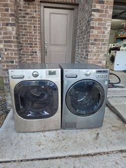 LG Washer And Electric Dryer