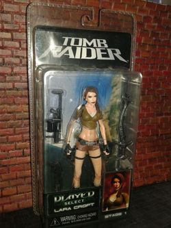 Lara Croft Tomb Raider Player Select action figure