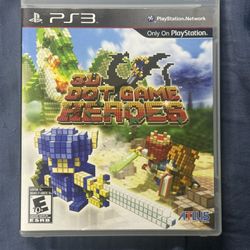 3D dot game heroes PlayStation 3