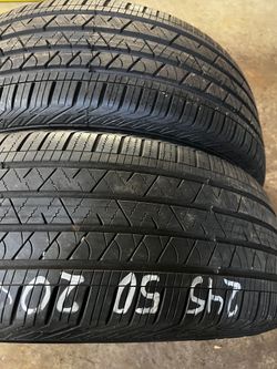 245/50R20 Two Tires