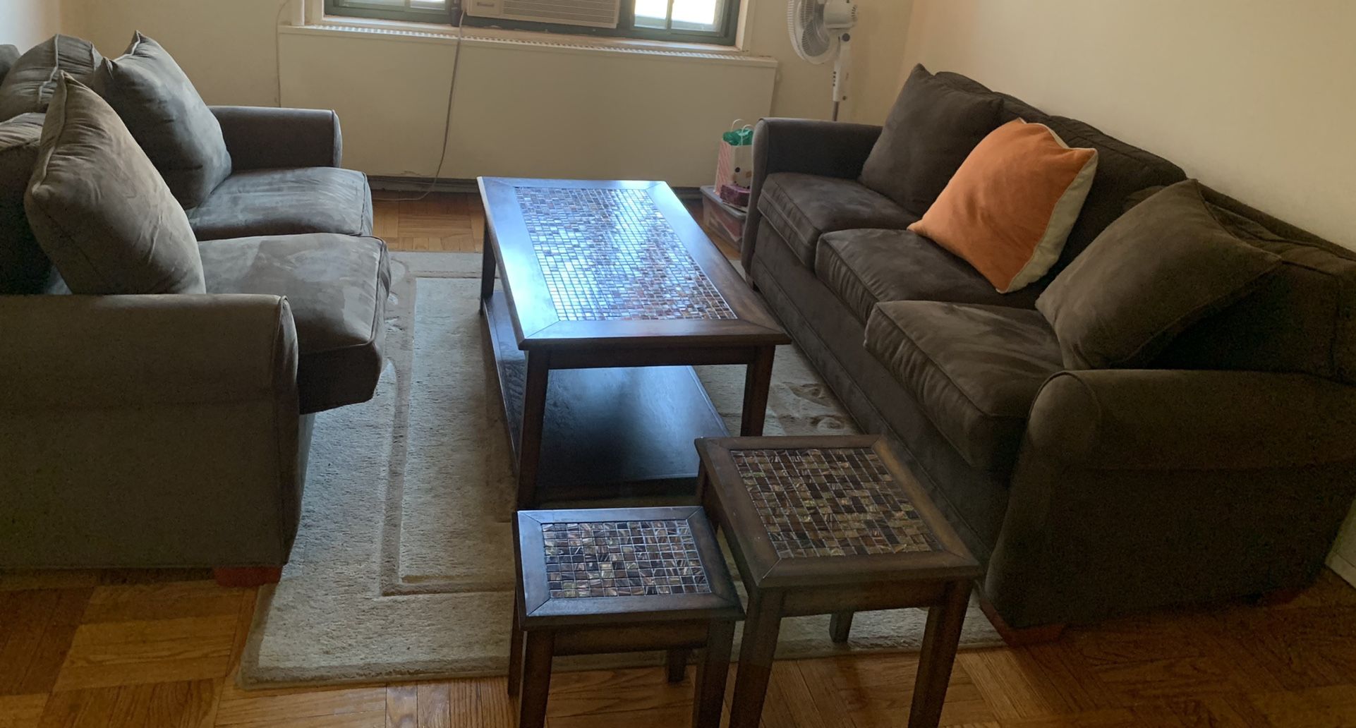 Raymour and Flanigan Briarwood Sofa and Loveseat Set