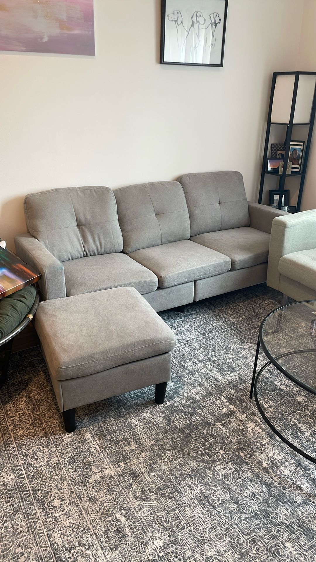 Sectional & Ottoman