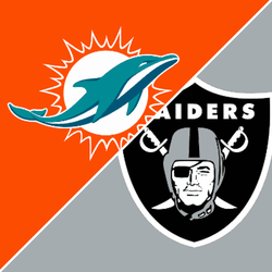 Las Vegas Raiders vs Miami Dolphins