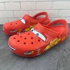 Lightning mcqueen crocs size hot sale 11
