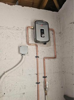 Water heater installation