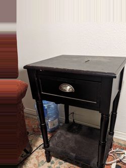 Small bed side table