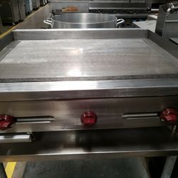 Used 36"L Manual Griddle Natural Gas