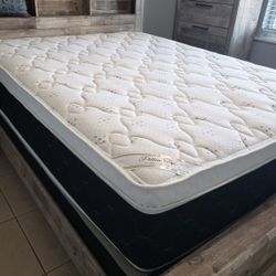 NEW QUEEN PILLOW TOP MATTRESS WITH BOX SPRING