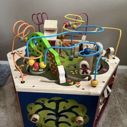 B. Toys Wooden Activity Cube