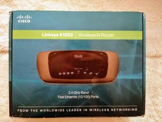 CISCO Linksys E1000 wireless router