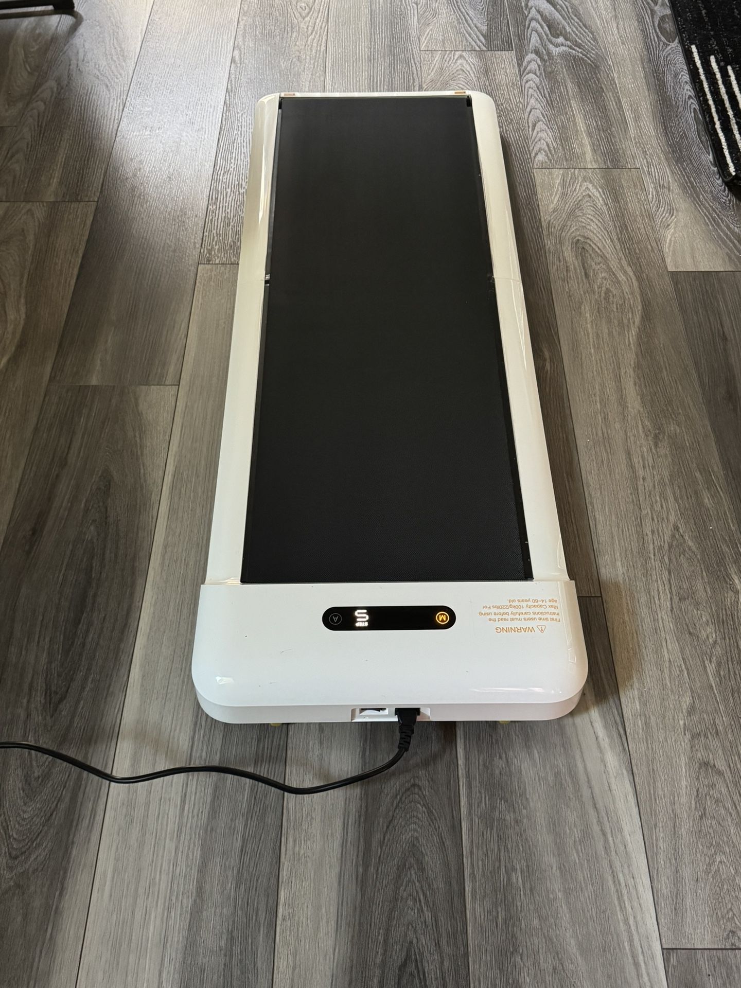 WHITE WIFI WALKINGPAD C2 FOLDABLE WALKING TREADMILL WITH MOBILE APP AND REMOTE