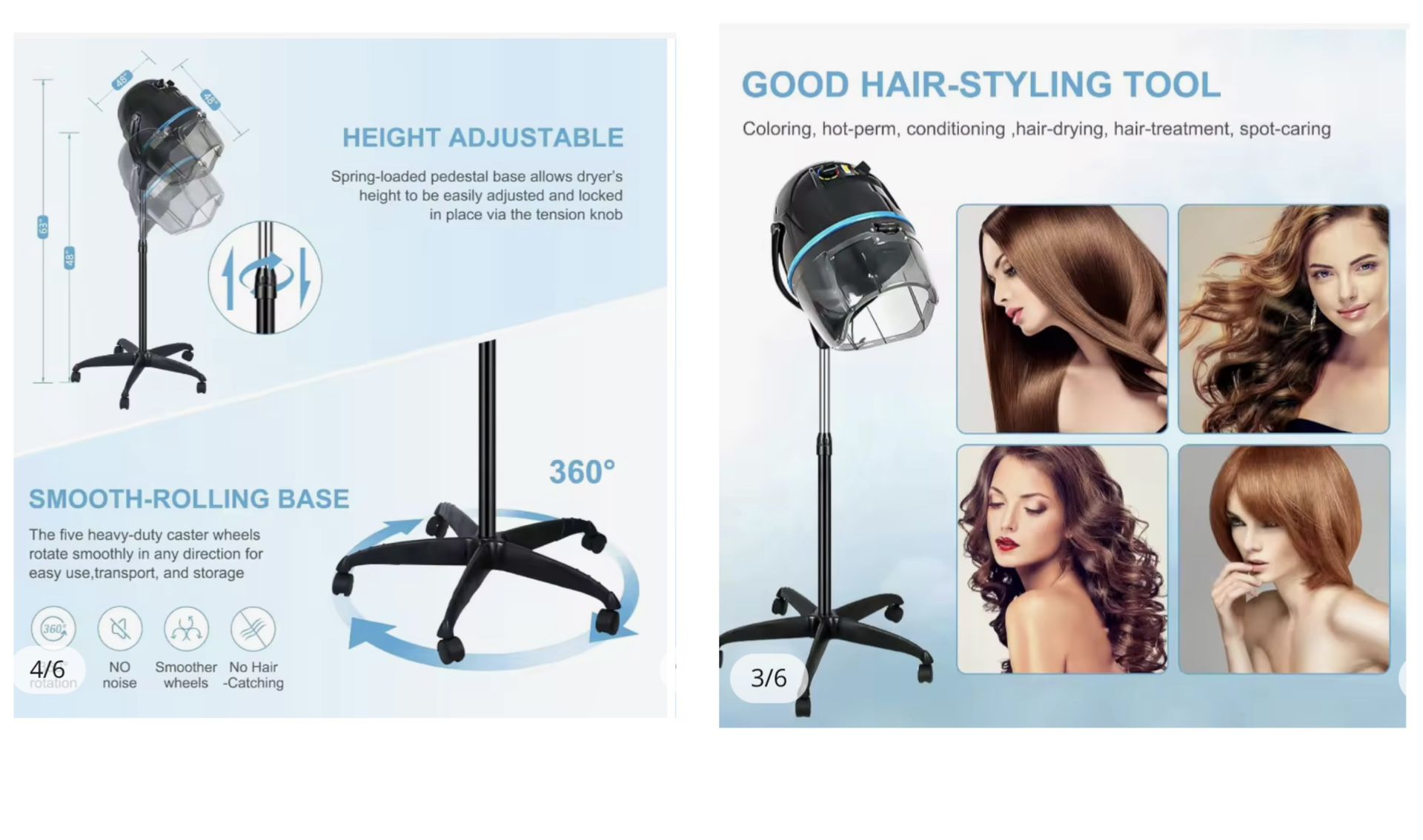 Professional Standing Hair Dryer SALON EQUIPTMENT